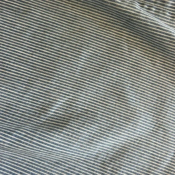 NWOT Gap wide leg ankle Jean railroad stripe 28 long - Picture 4 of 4